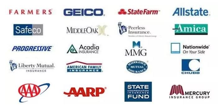 Insurance Company Logos — Low Price Auto Glass — Snellville, GA