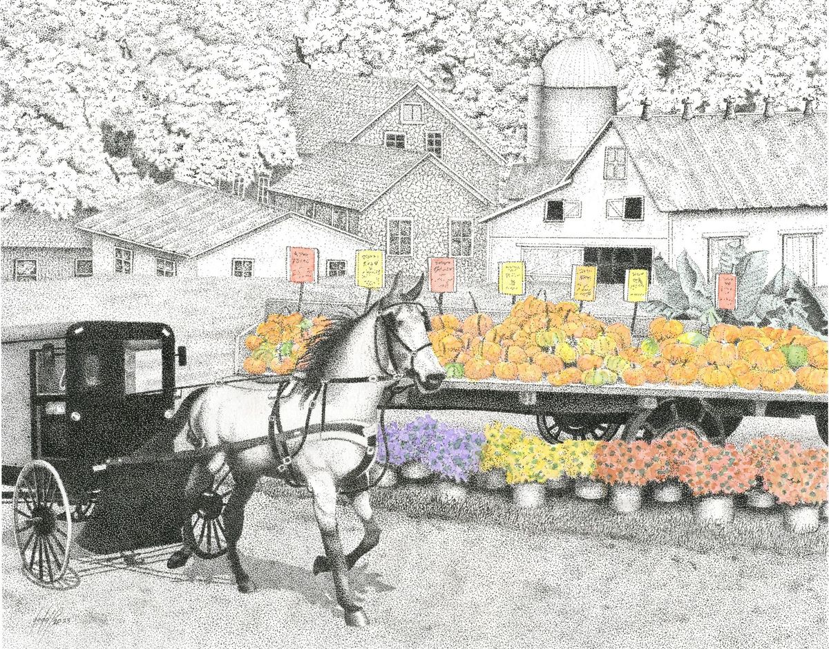 Pumpkin Wagon