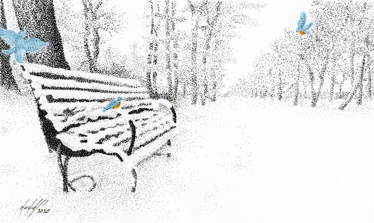 Winter Bench