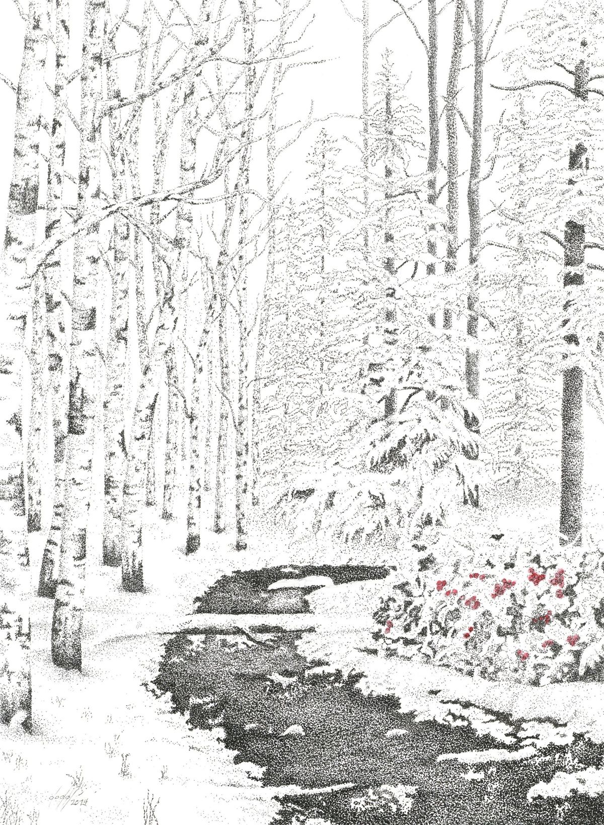 Winter Birch