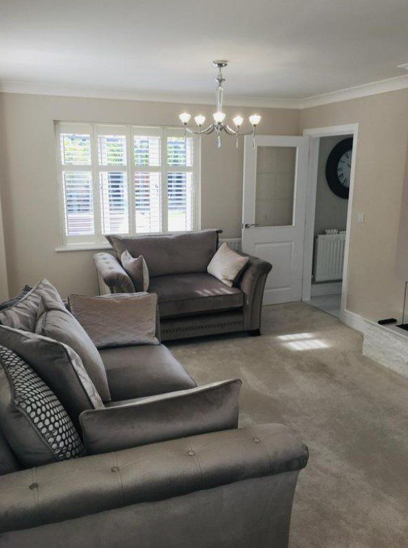 A picture of interior decorating carried out painters and decorators Glasgow