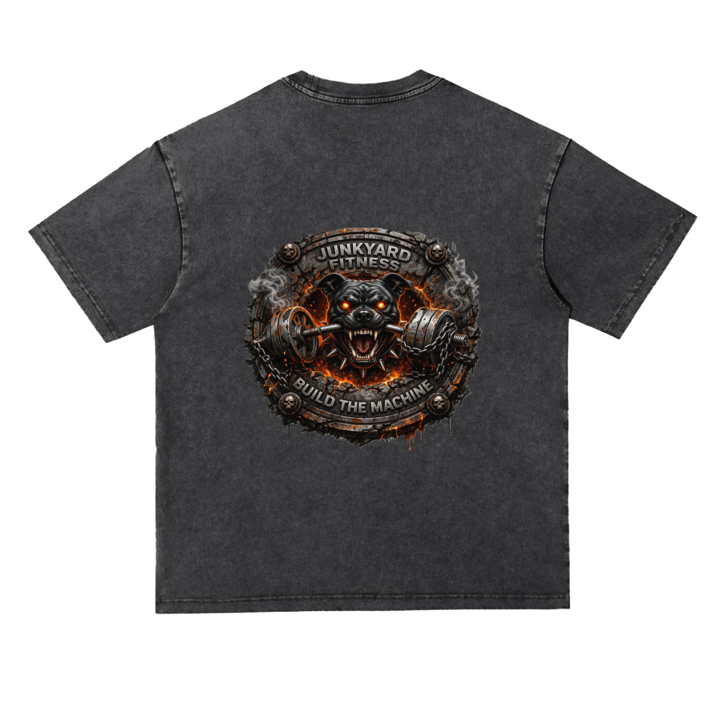 Snow Washed Heavyweight Oversize T-Shirt