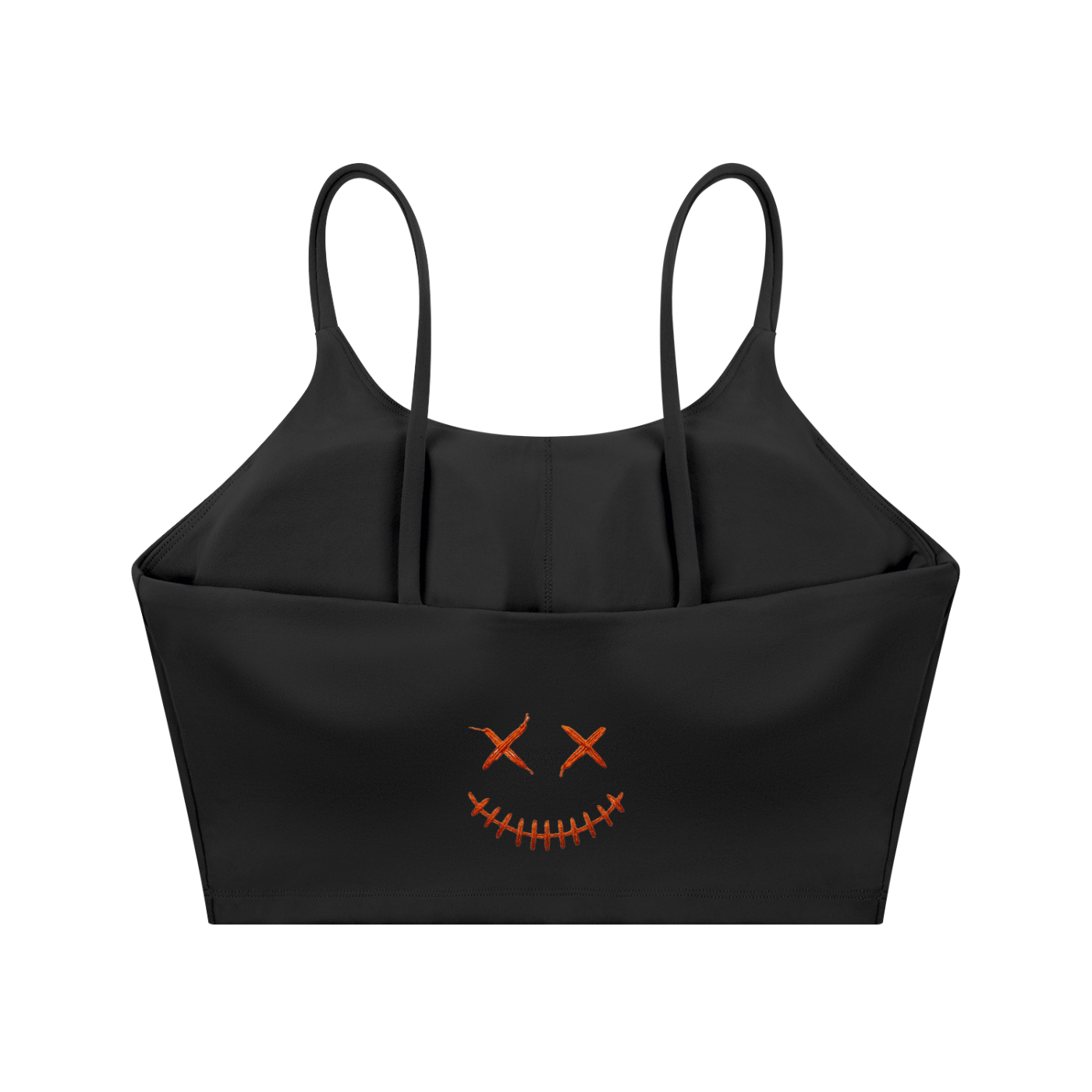 Smile Spaghetti Strap Yoga Sports Bra (