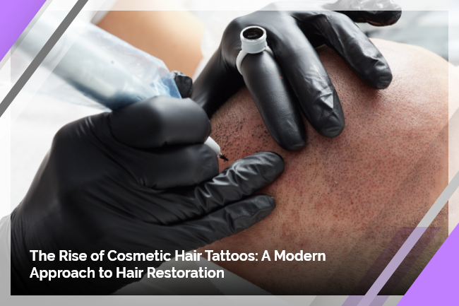 the rise of cosmetic hair tattoos a modern approach to hair restoration