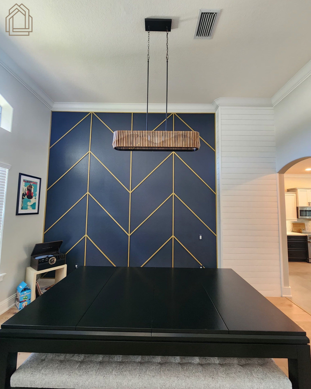 custom feature wall
accent wall design
decorative millwork
custom carpentry
interior design feature
luxury home upgrades
custom trim work
statement wall