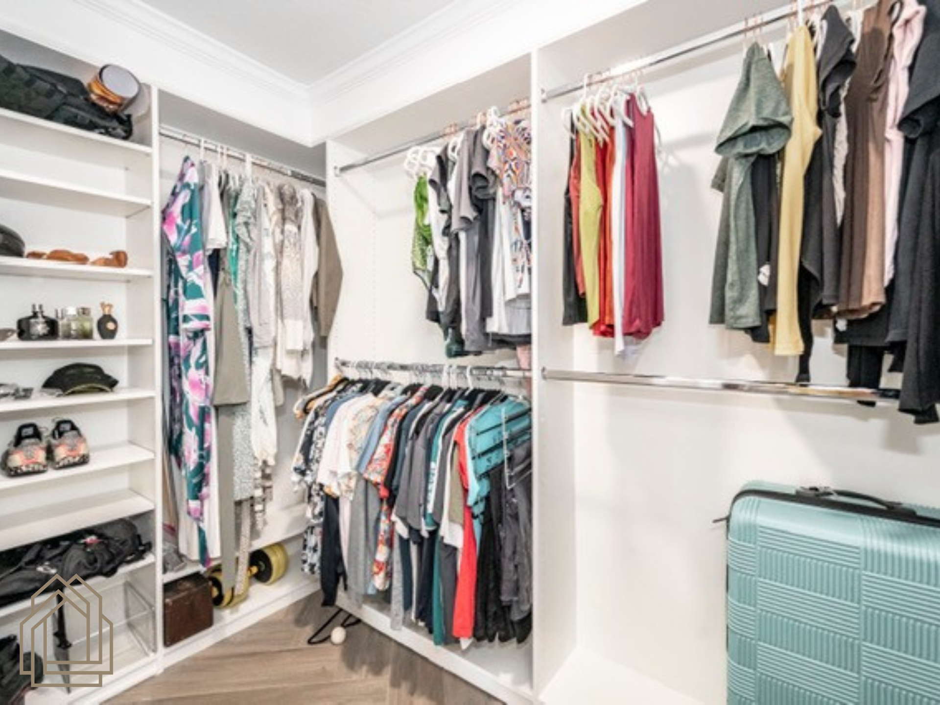 custom closet system
walk in closet organization
closet built ins
custom closet storage
closet shelving
bedroom storage solutions
home organization
custom carpentry