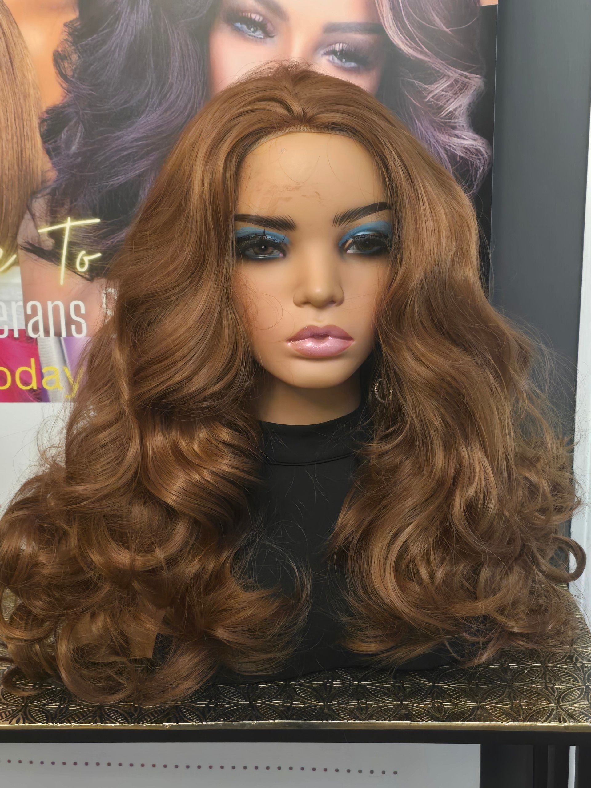 Ladies wearing wig caps