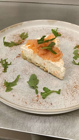 piatto con specialità di pesce