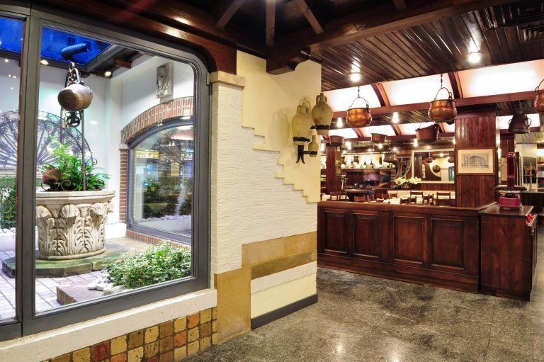 Entrata di un ristorante