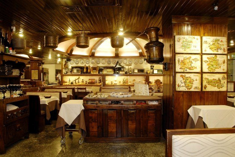 Bancone bar di un ristorante