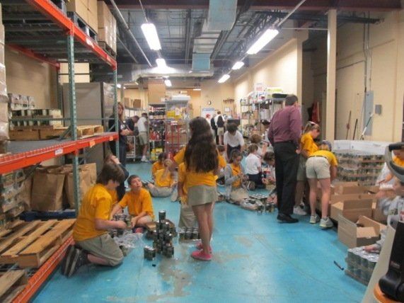 North Broward Prep 5th grade students get hands on experience in the War on Poverty