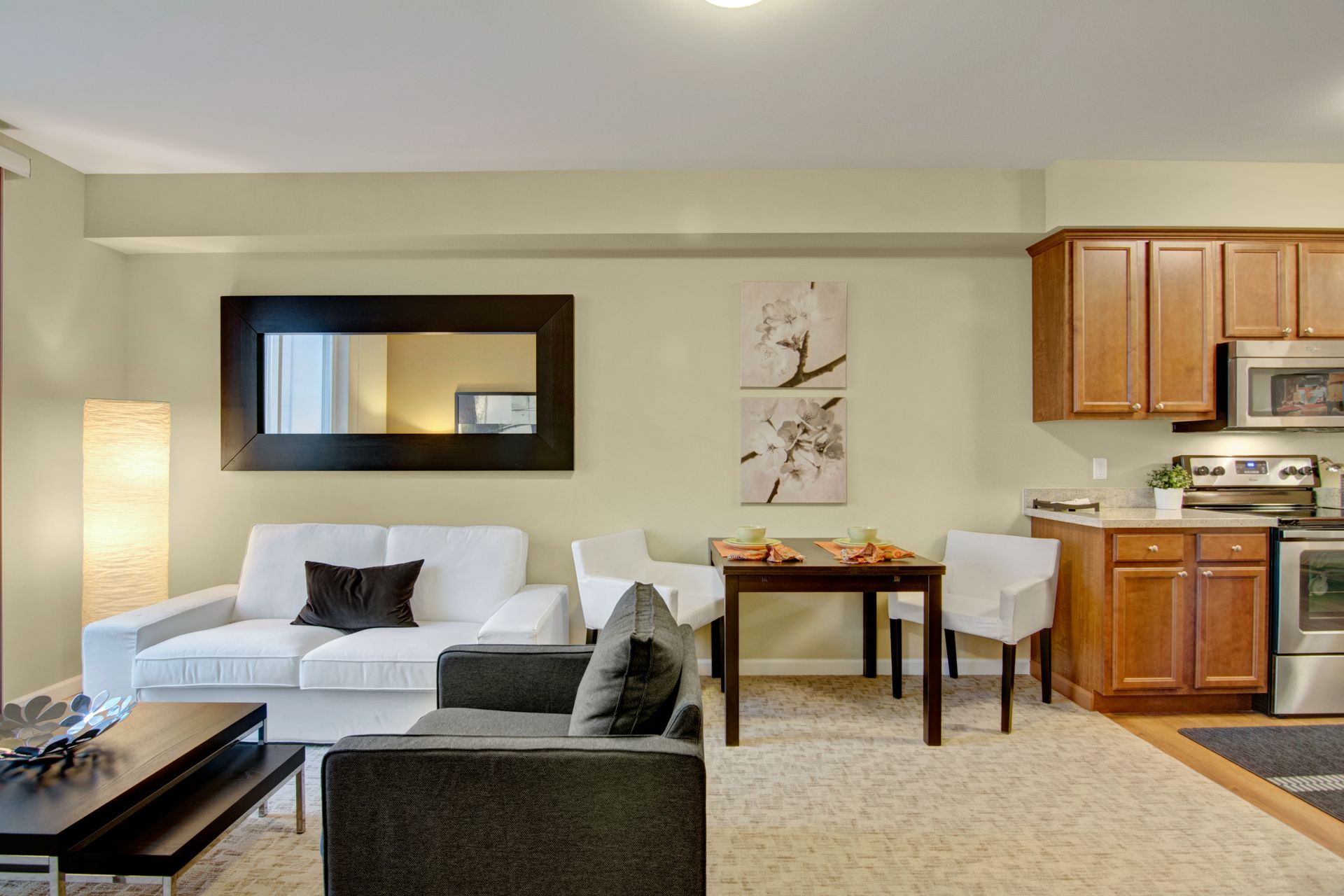 apartment floor plan.