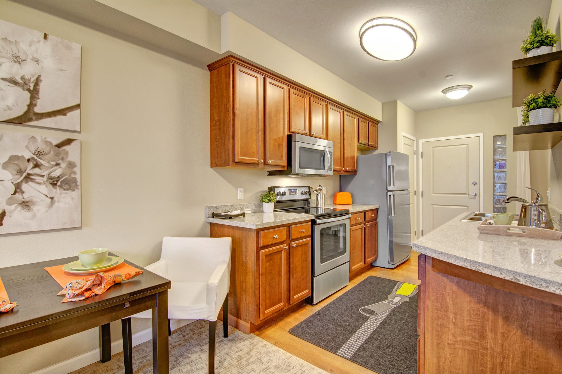 apartment floor plan.