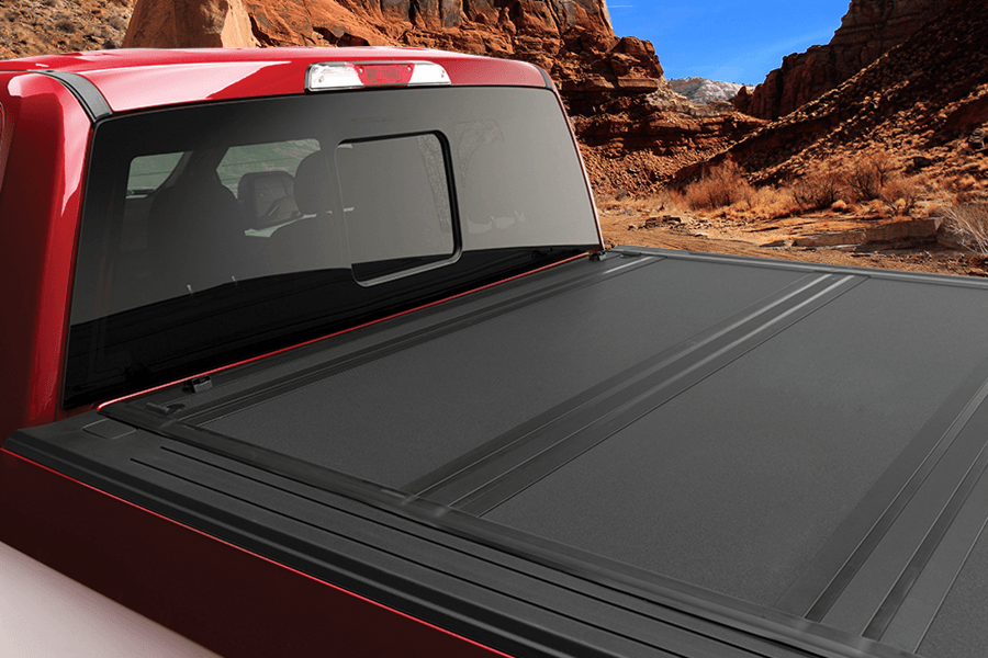 truck gear stealth hard folding tonneau cover