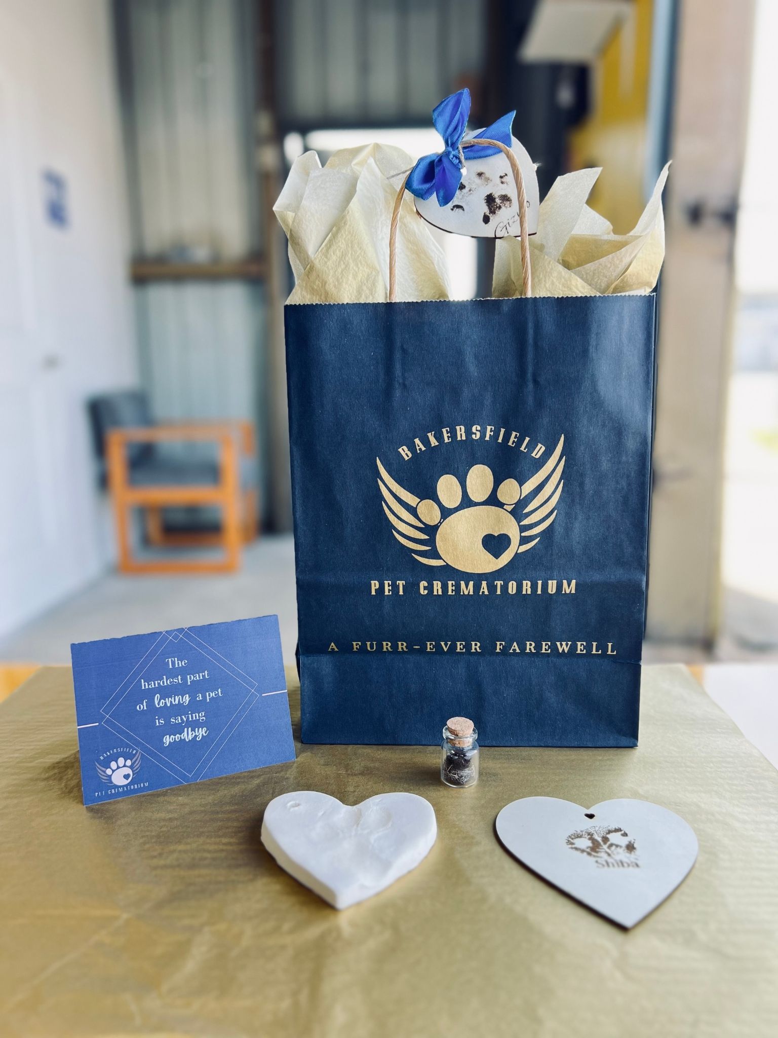 Pet cremation memorial packages