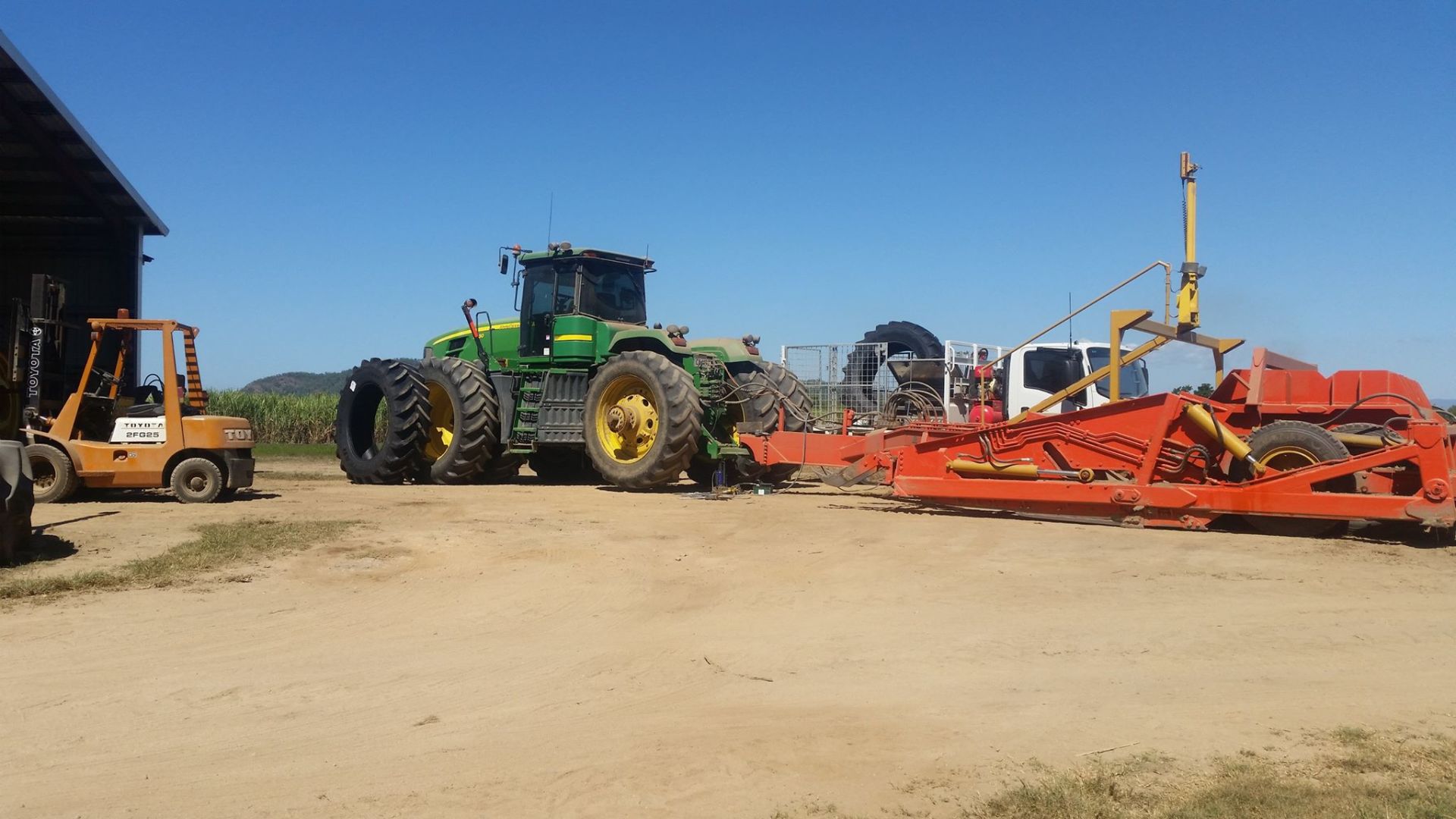 A Green Truck — Otto’s Tyres in Ingham, QLD