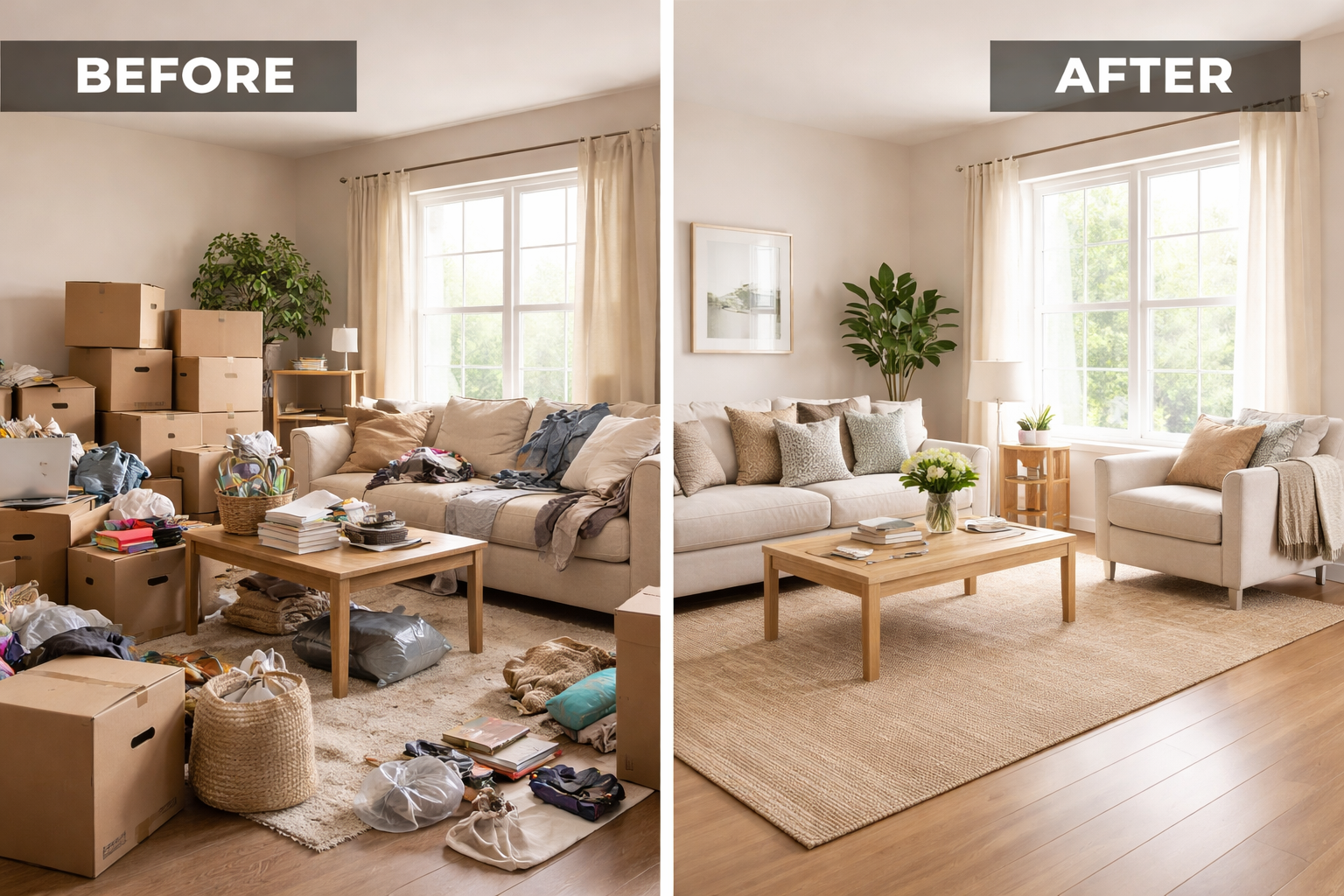 decluttering service