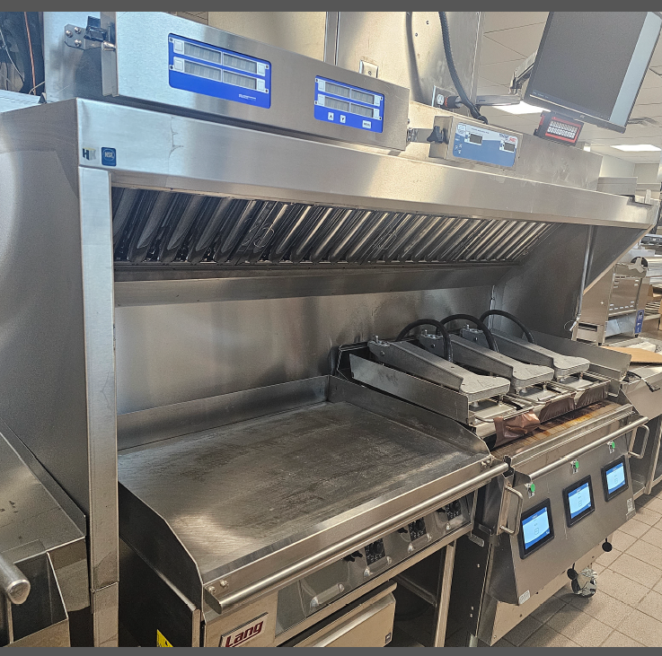 Stainless Steel Kitchen with a Grill — Las Vegas, NV — CCC Facility Solutions