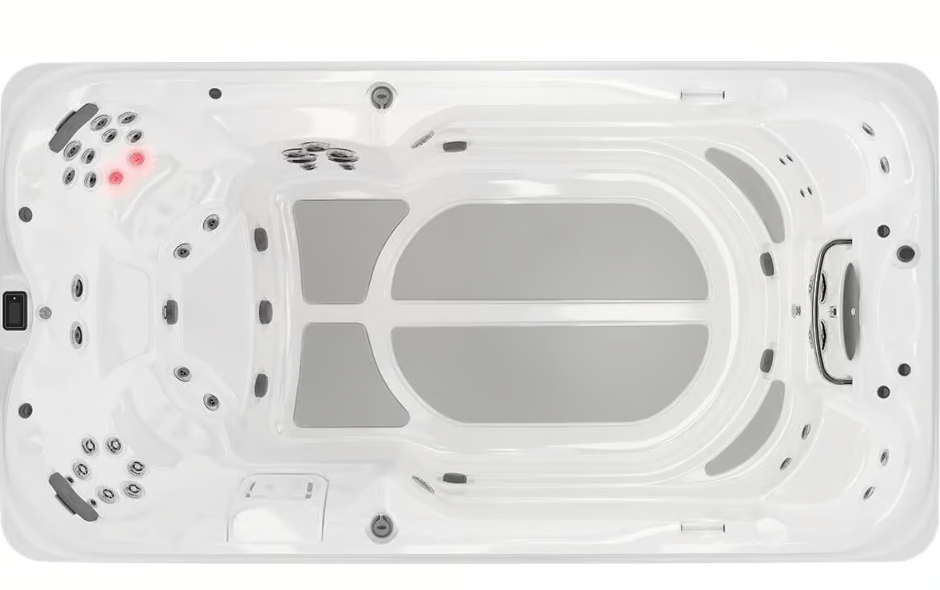 Ça ressemble à une piscine avec beaucoup de trous, piscine 4 saisons