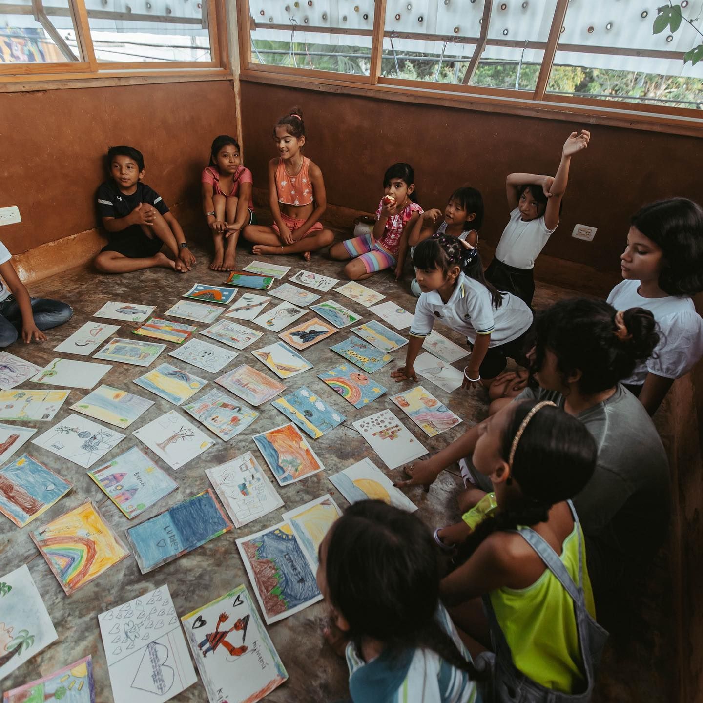 Kids from Los Amigos De La Esquina A.C LADLE