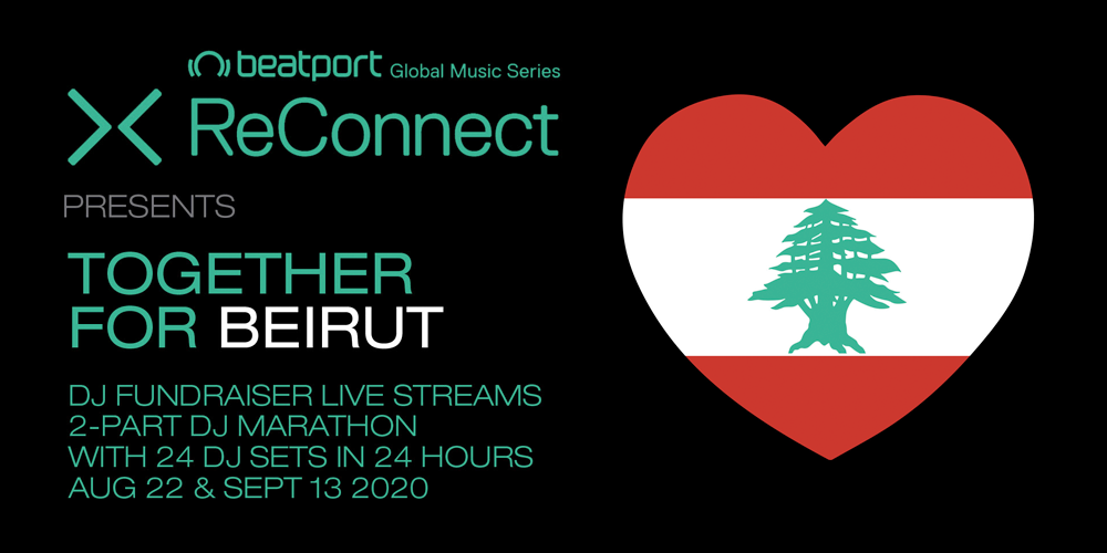 Together for Beirut event poster