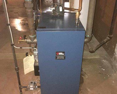 New Steam Boiler — Heating in York, PA