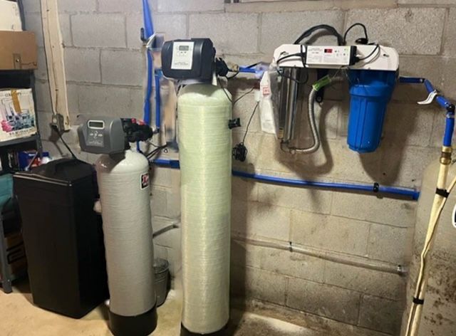 Water Treatment System in Basement — Electric Air Cleaner in York, PA