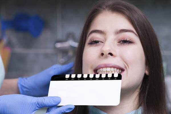 Dental Color Chart Whitening Cosmetic Dentistry