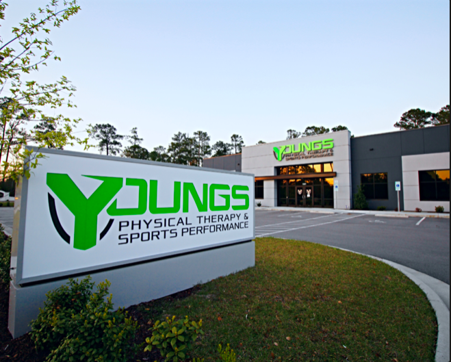A sign for youngs physical therapy and sports performance