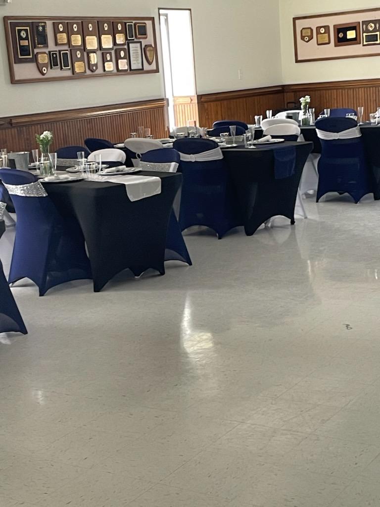 Table and chair rentals ━ Elizabeth City, NC ━ Brothers Tables & Chairs