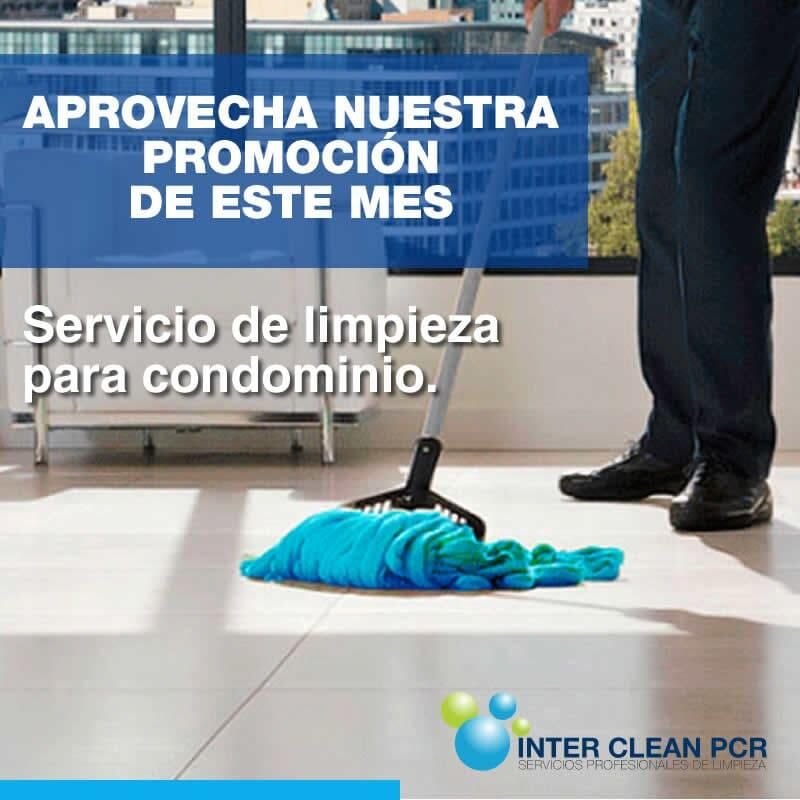 INTER CLEAN PCR - servicio de limpieza para condominio