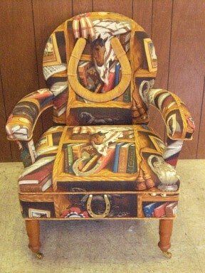 Horse Shoe Chair - Upholstery Shop