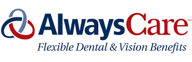 The logo for always care flexible dental and vision benefits
