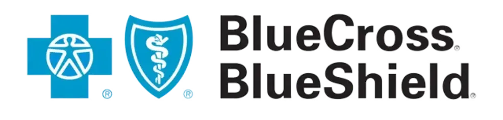 The blue cross blue shield logo is shown on a white background.