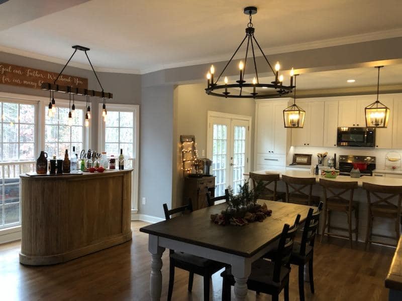 House Kitchen with Electrical Lights – Atlanta, GA – TrueVolt Electrical
