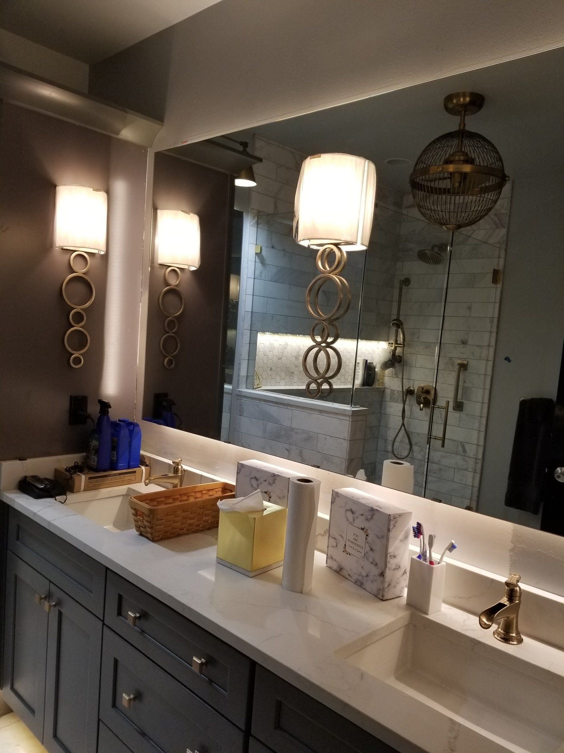 Electrician Holding a Light Bulb – Atlanta, GA – TrueVolt Electrical