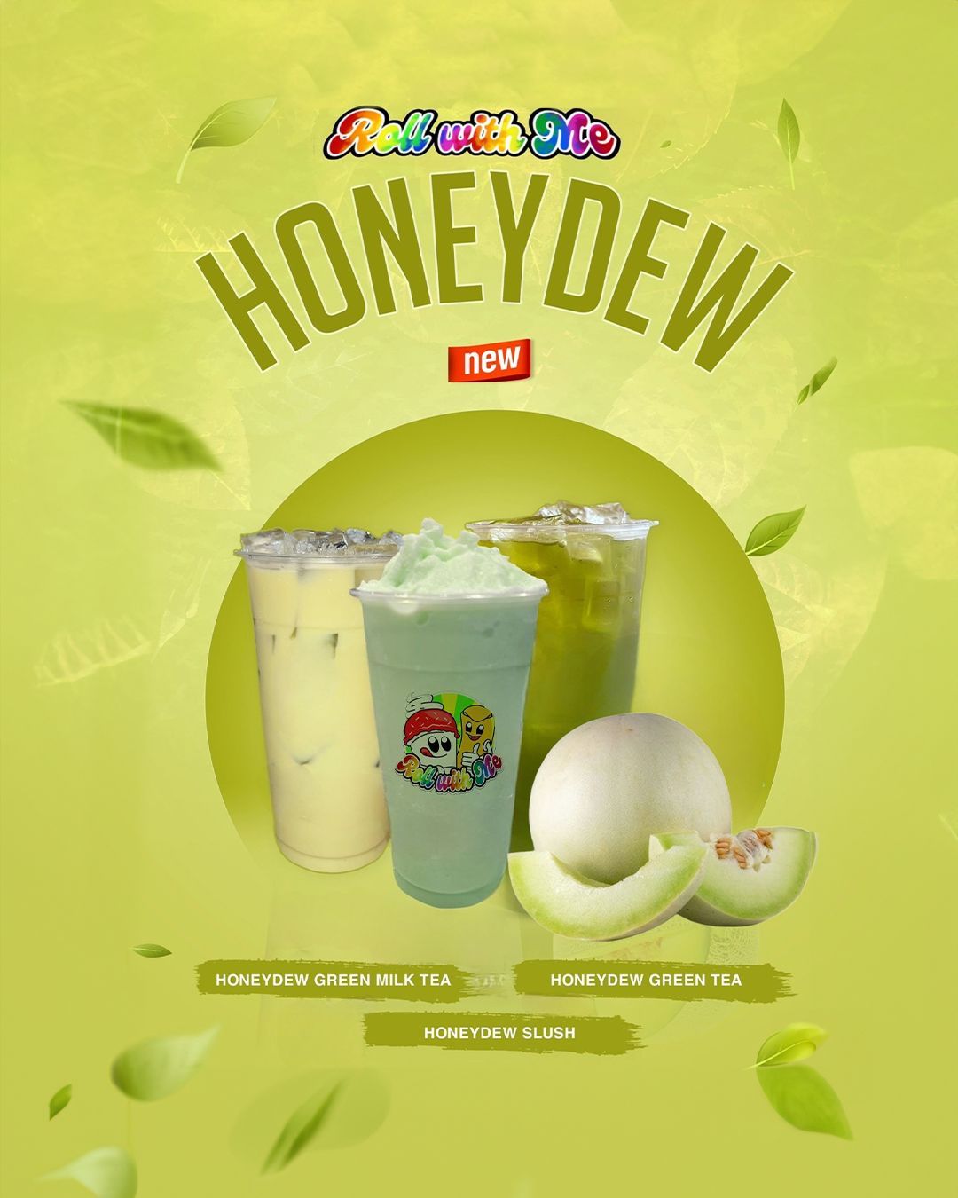 A poster for a drink called honeydew.