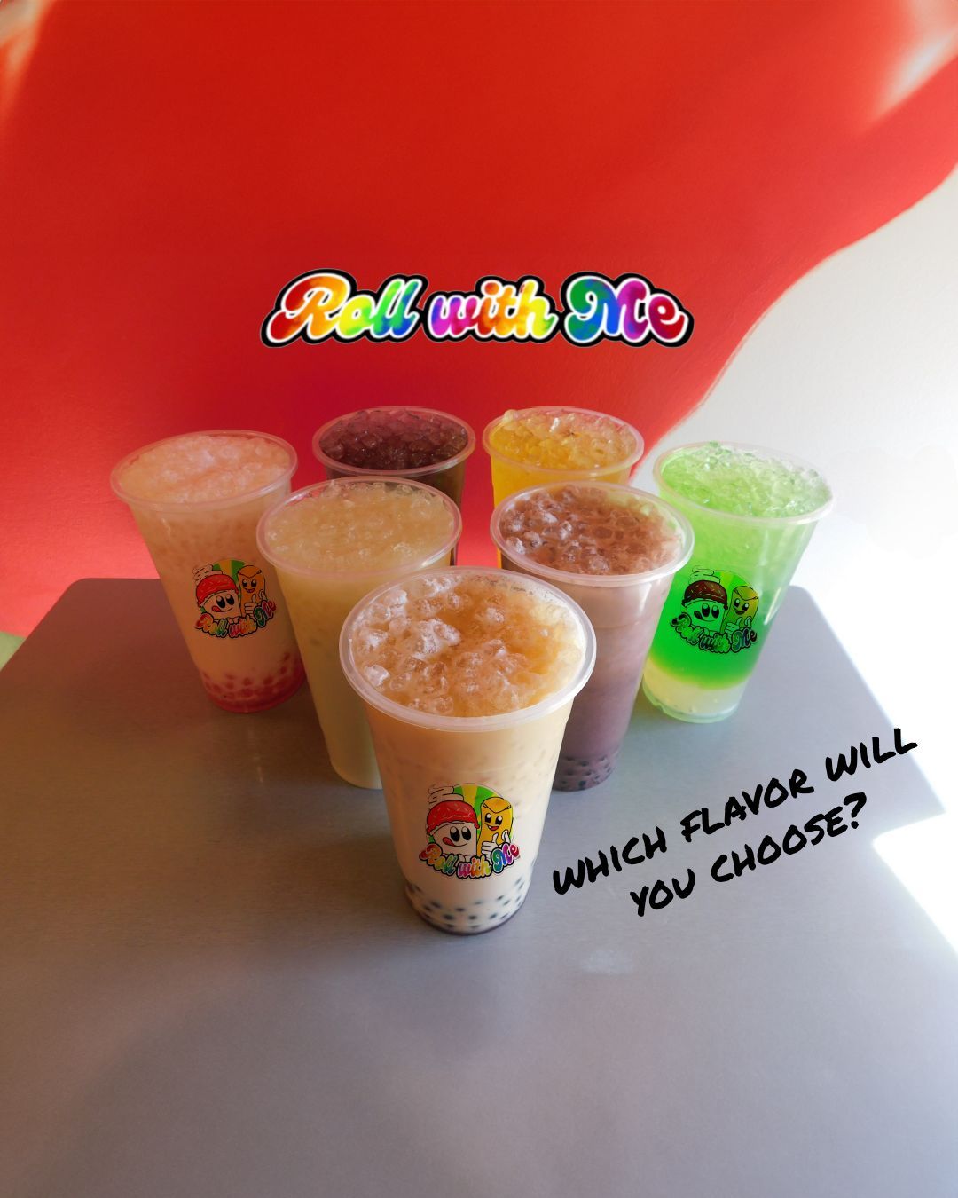 three cups of ice cream with skulls on them are sitting next to each other on a table .