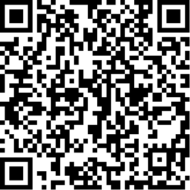 a black and white qr code on a white background .