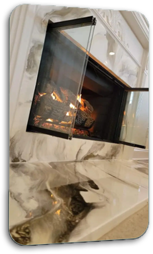 fireplace epoxy