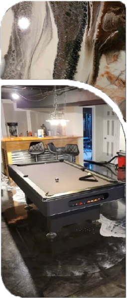 painting and epoxy