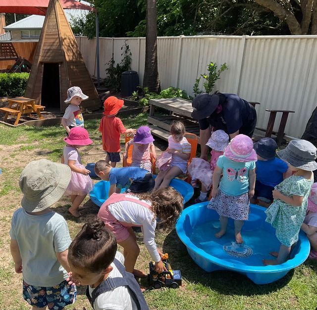 A Group of Children are Playing in a Small Pool of Water — Enrolment Information