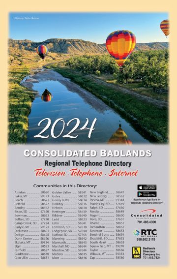 Regional Telephone Directory for the Badlands