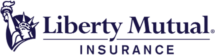 Liberty Mutual Insurance logo with Statue of Liberty and company name.