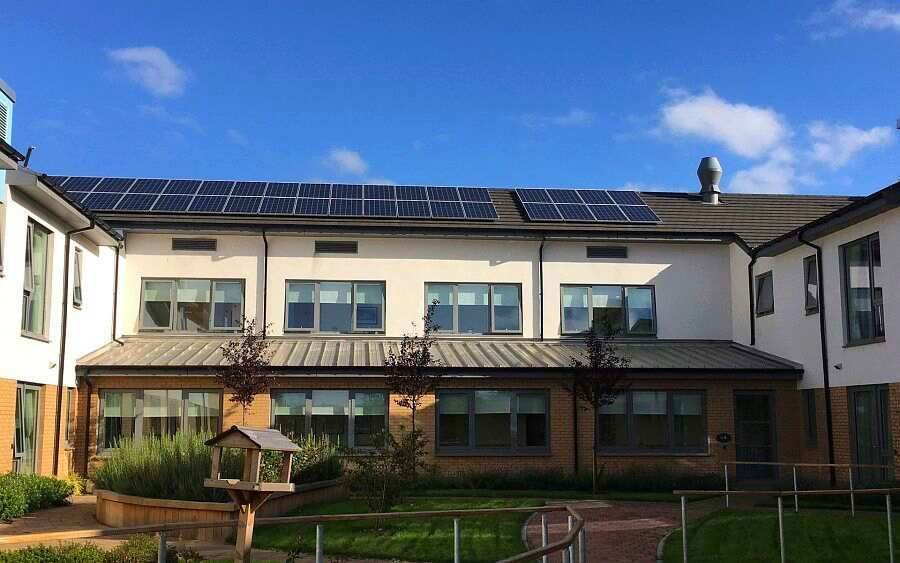 Care Home Solar Installation