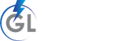A logo with a lightning bolt in the middle of it.