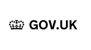 The gov.uk logo has a crown on it.