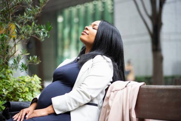 Relaxed Pregnant Woman — Fayetteville, NC — Jones Center for Women’s Health