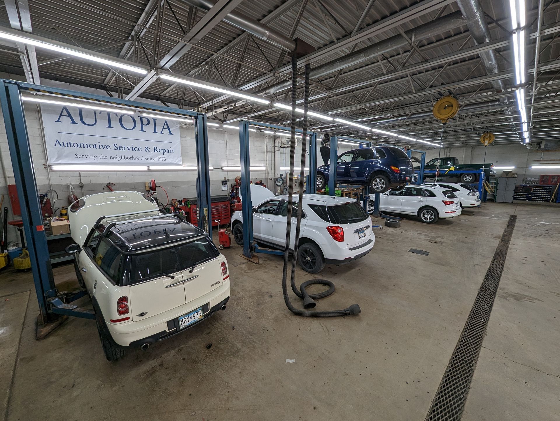 Inside the Repair Shop | Autopia Auto Repair - Bloomington