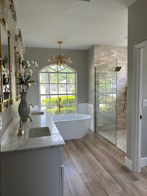 Contemporary interior design with open living space and modern decor